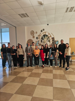 Hitit Üniversitesi Prof. Dr. Eşref Savaş Başçı’dan Sanat Projelerine Destek Ziyareti