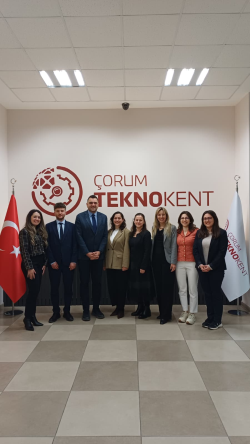Çorum Teknokent’te, Girişimcilik Ekosistemi İçin Stratejik Buluşma